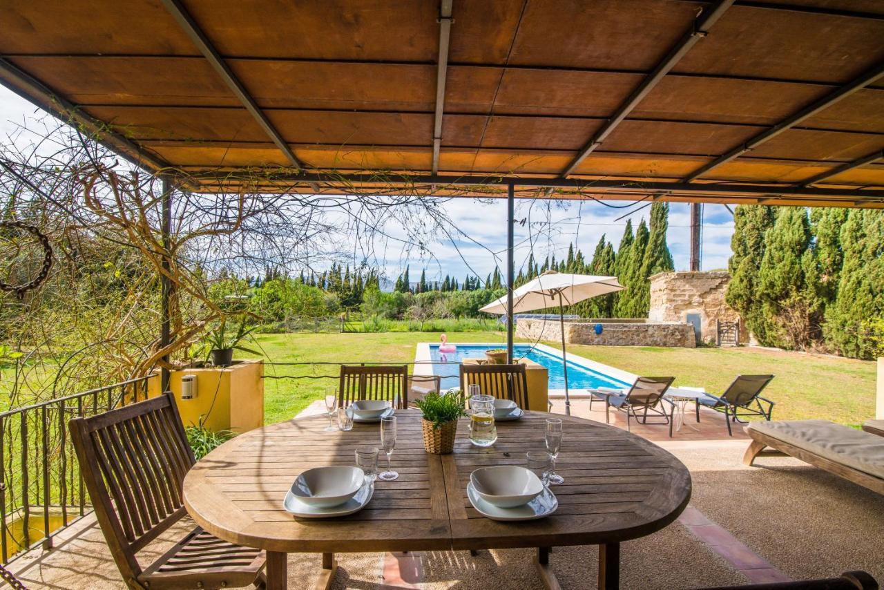 Traumhafte Finca Son Senyor - Mit Pferdekoppel Villa Sa Pobla Ngoại thất bức ảnh