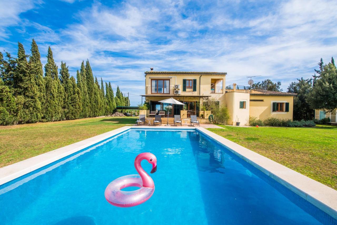 Traumhafte Finca Son Senyor - Mit Pferdekoppel Villa Sa Pobla Ngoại thất bức ảnh