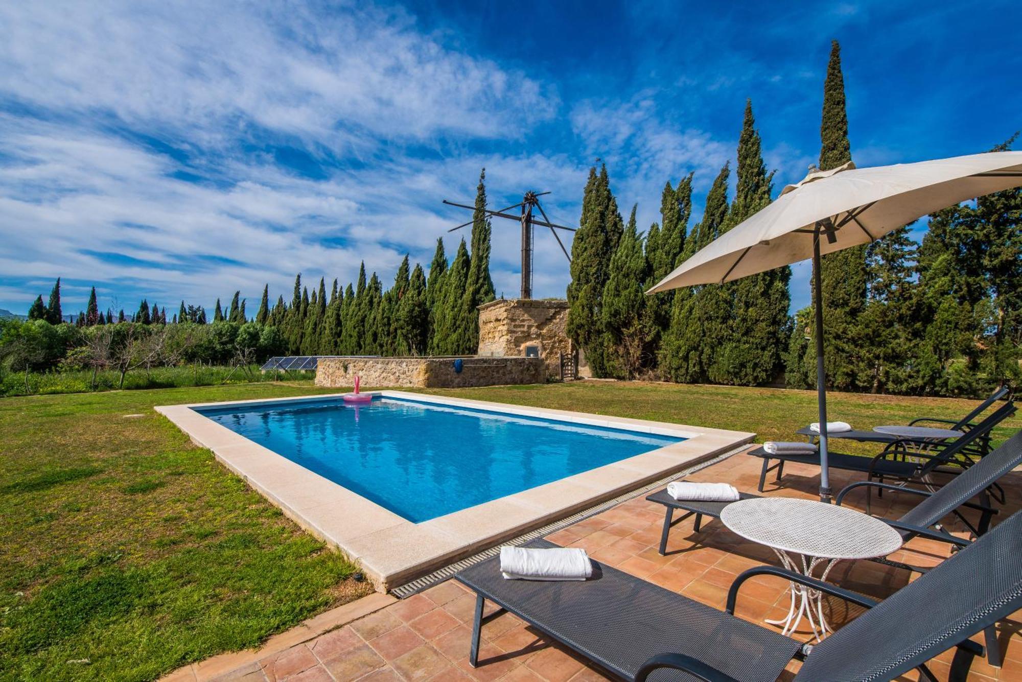 Traumhafte Finca Son Senyor - Mit Pferdekoppel Villa Sa Pobla Ngoại thất bức ảnh