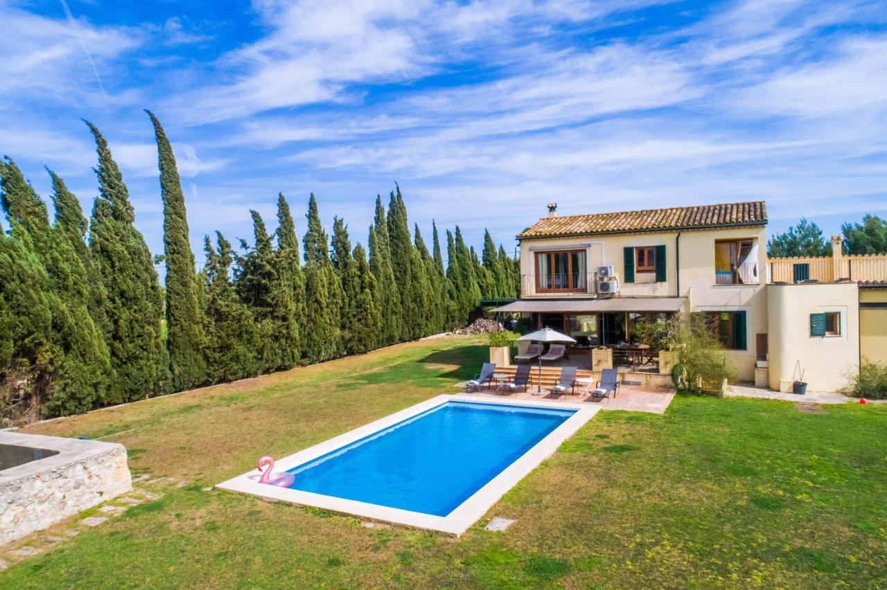 Traumhafte Finca Son Senyor - Mit Pferdekoppel Villa Sa Pobla Ngoại thất bức ảnh