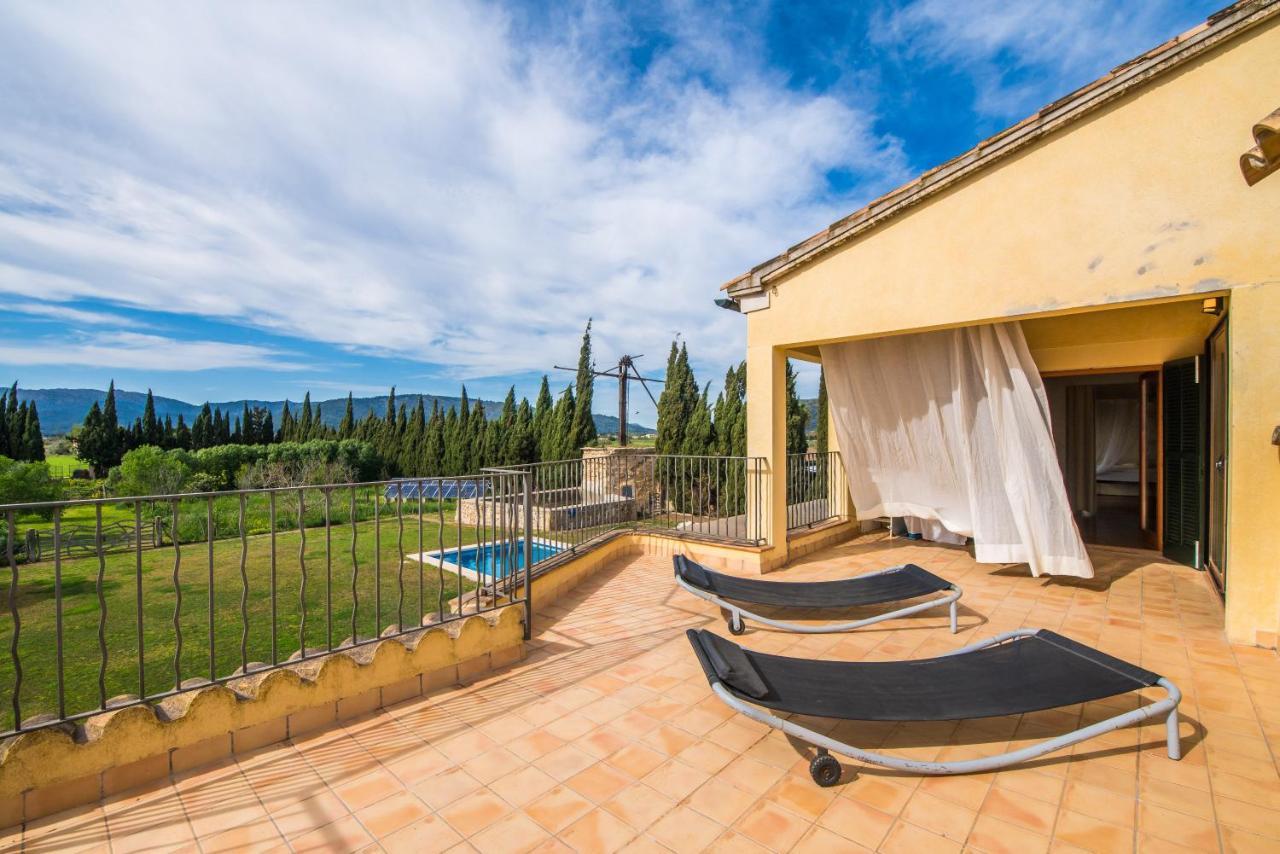 Traumhafte Finca Son Senyor - Mit Pferdekoppel Villa Sa Pobla Ngoại thất bức ảnh