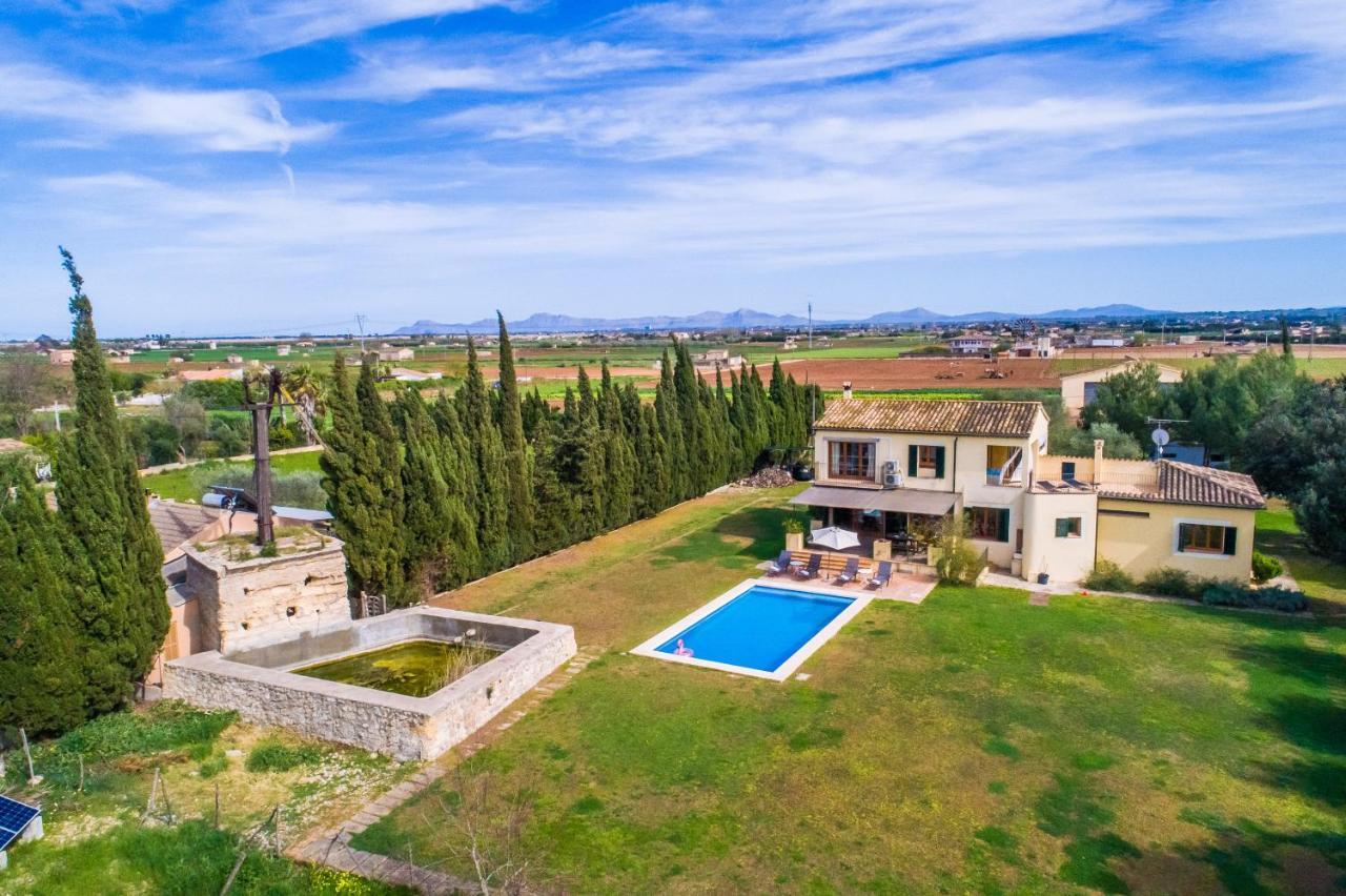 Traumhafte Finca Son Senyor - Mit Pferdekoppel Villa Sa Pobla Ngoại thất bức ảnh
